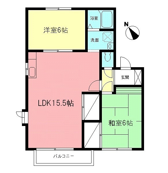 サミットハイムＢ 間取り