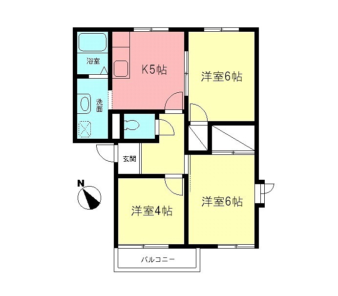 一ツ橋ハイツ 間取り