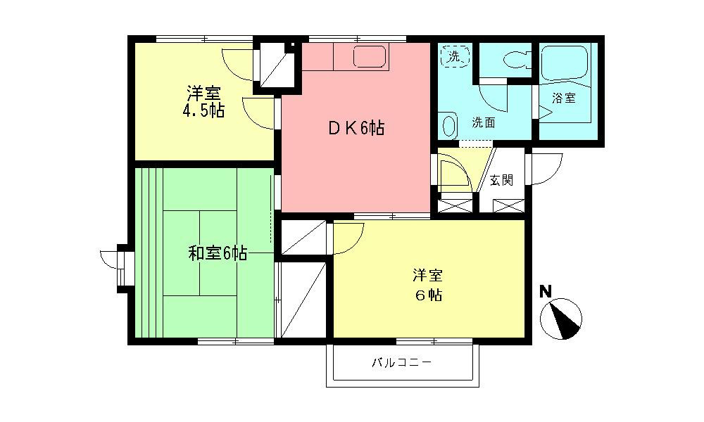 サンヴィレッジⅠ 間取り