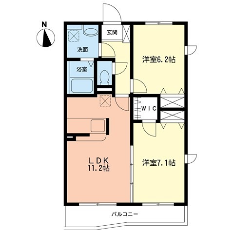リュミエール・ソレイユ 間取り