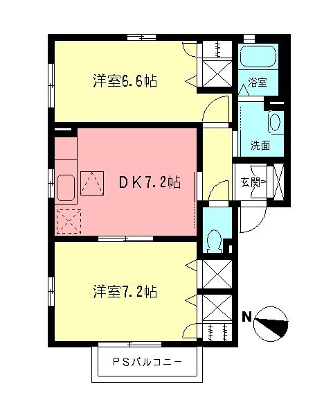 シエルⅧ 間取り