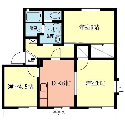 ハイム藤友Ｂ 間取り