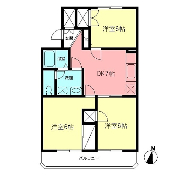 シャトレー水村 間取り