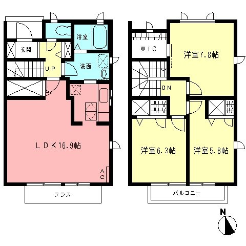 ノートルメゾンＡ 間取り