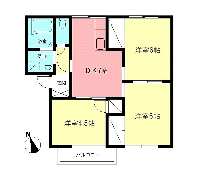 ソンネンドルフ 間取り