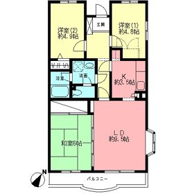 ソシア東橋本 間取り