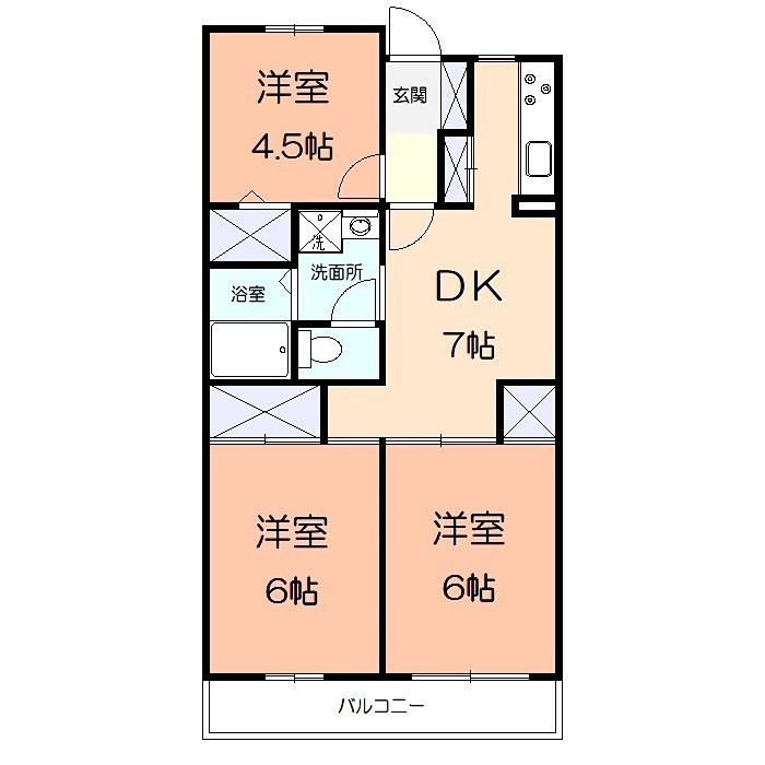 ペルテ鵠沼 間取り