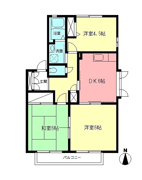 ＴＹ・メルベーユⅡ 間取り