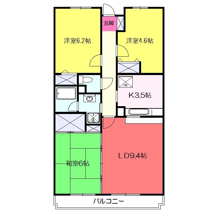 アルカディア大和 間取り