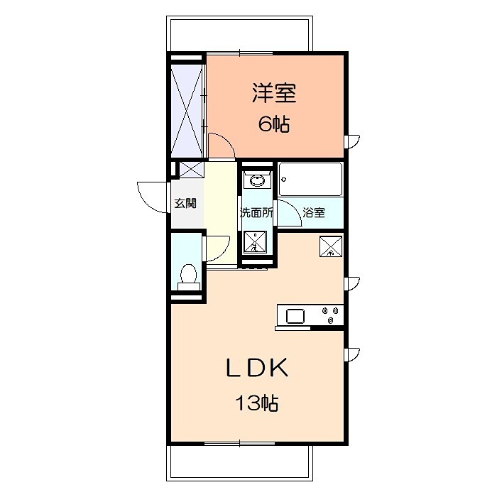 フレア北鎌倉 間取り
