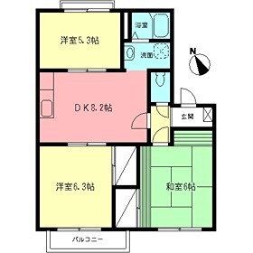 ファミールＡ 間取り