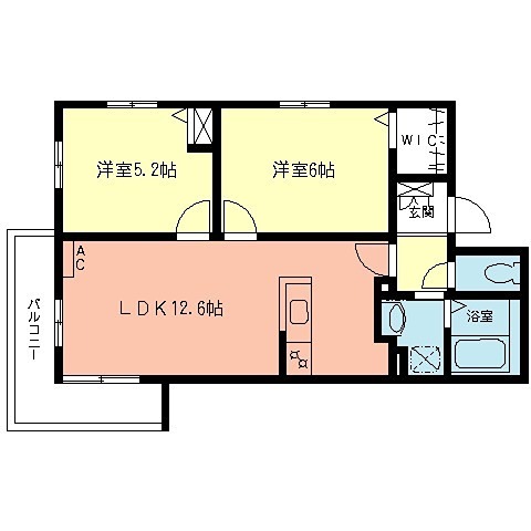 アンソレイエ湘南 間取り