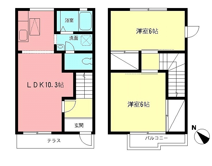 リバーサイドⅡ 間取り