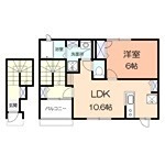 アメニティー秦野市今泉アパート 間取り