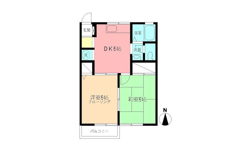 ドルフ小机Ⅱ 間取り