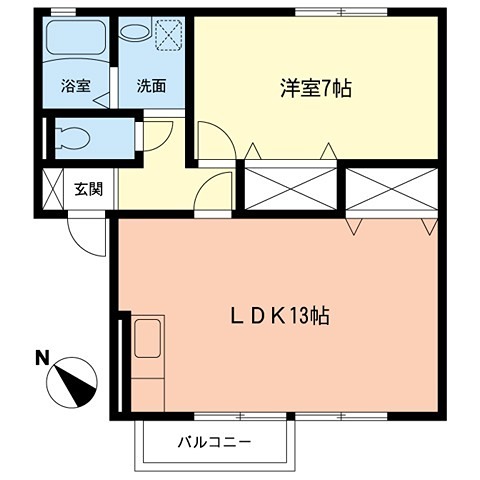 セジュール相模が丘Ⅰ 間取り