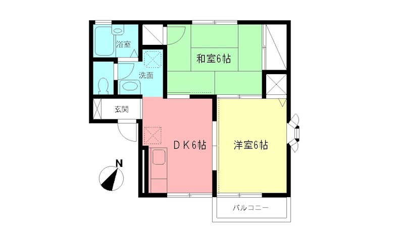 エステート厚木 間取り