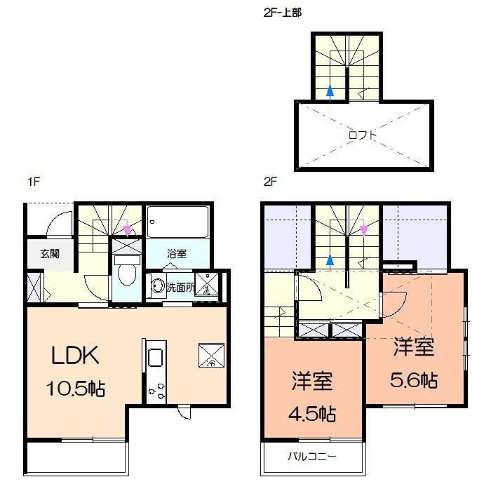 アメニティー高津区上作延AP 間取り