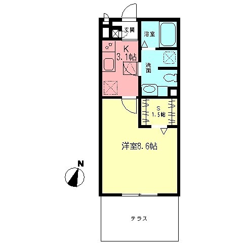 アミカ湘南Ａ 間取り