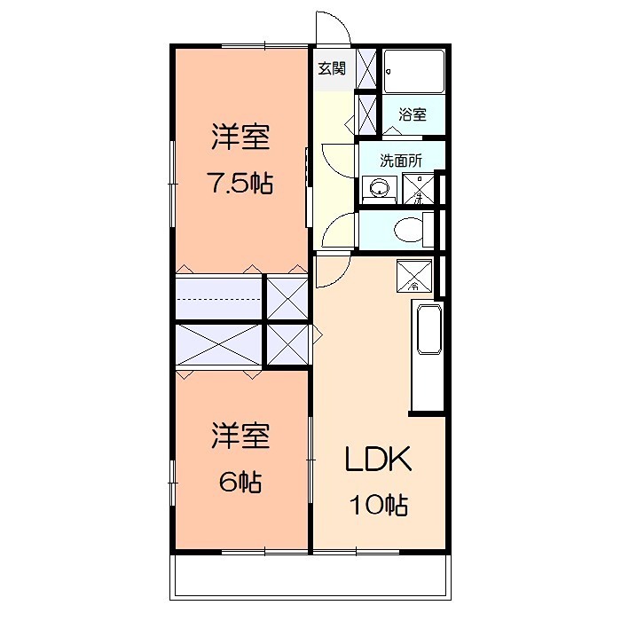 ベルドミールⅠ 間取り
