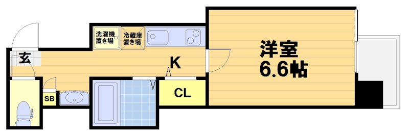 エグゼレジデンス羅城門 間取り