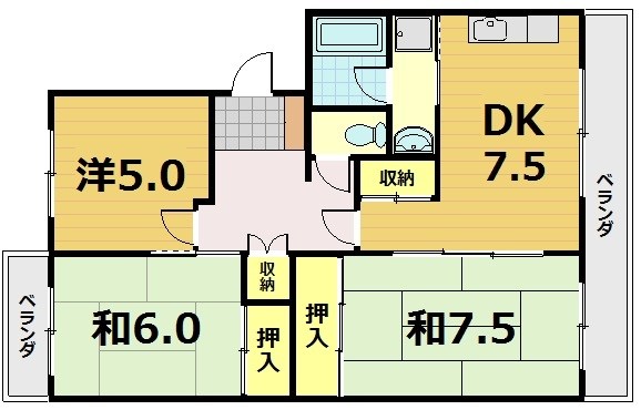 ブライトコート宇治 間取り