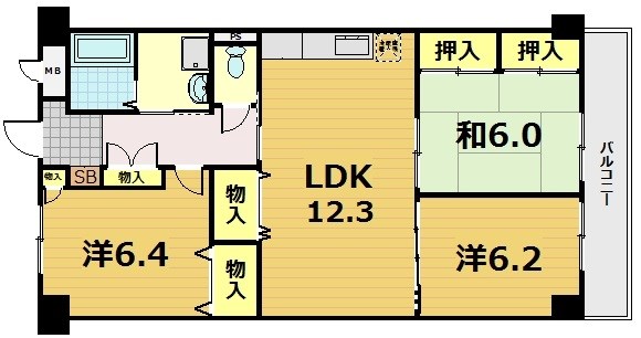 マンション稔 間取り