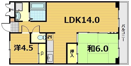 エクセレント墨染 間取り