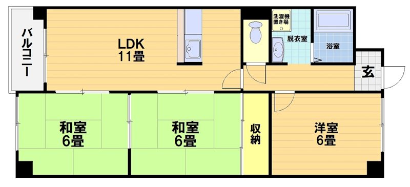 エルフィン井上 間取り