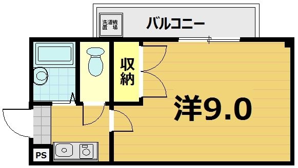サキゾーメゾン竹鼻 間取り