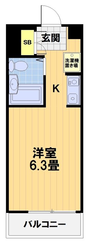 ウエストアベニュー 間取り