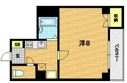 ヴィル・ヌーブMASUDA 間取り