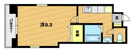 ハウスセゾン御所南 間取り