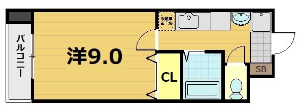 ハウスセゾン御所南 間取り
