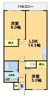 モアライフ酒井松 間取り