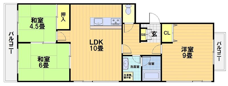 フォルム桂 間取り