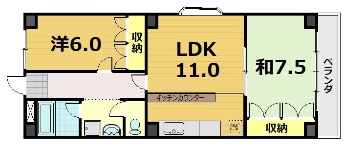 ラベンダー90 間取り