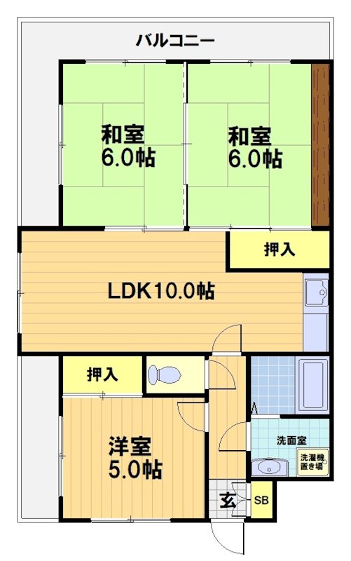 モアライフ酒井松 間取り