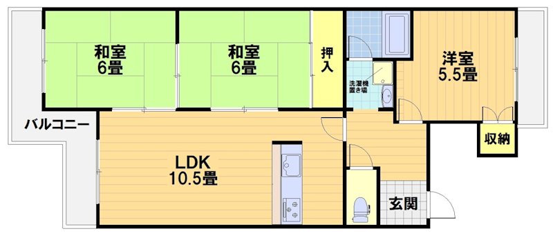 嵐山ファミリオ 間取り