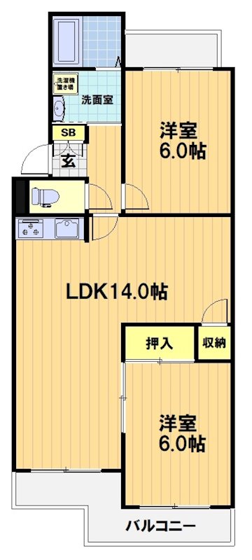グランドール桂 間取り
