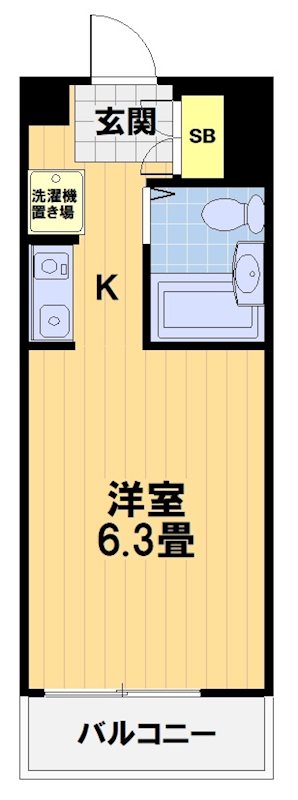 ウエストアベニュー 間取り