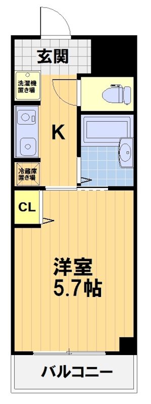 エクシード西院Ⅱ 間取り