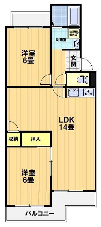 グランドール桂 間取り