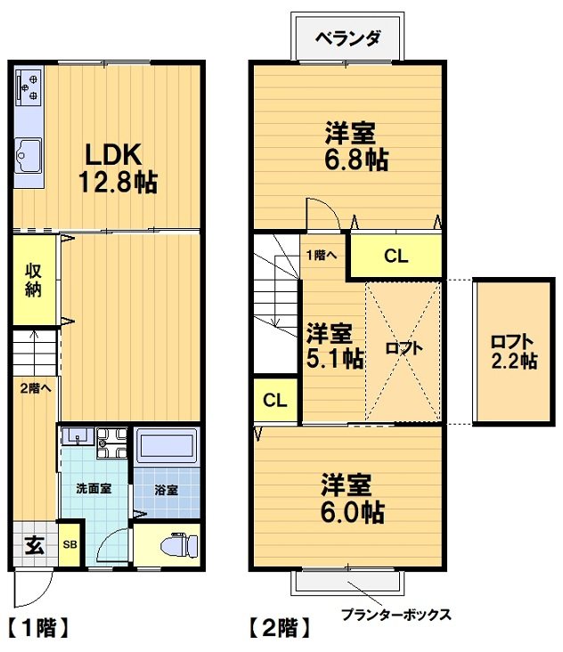 グレイシャス桂  間取り