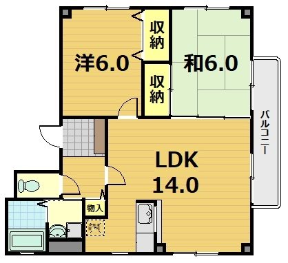 カーサ紫明 間取り
