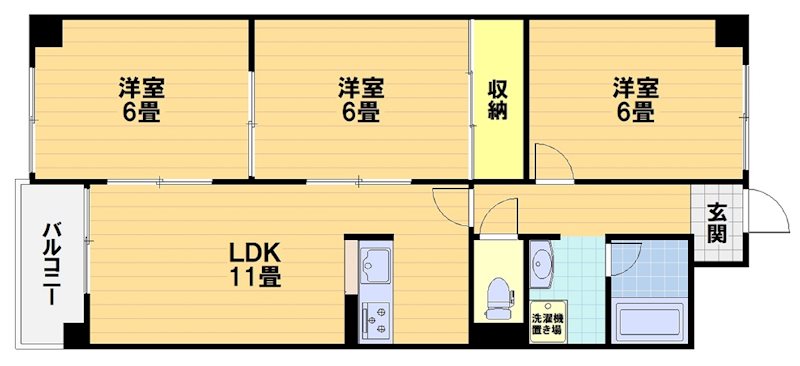 エルフィン井上 間取り