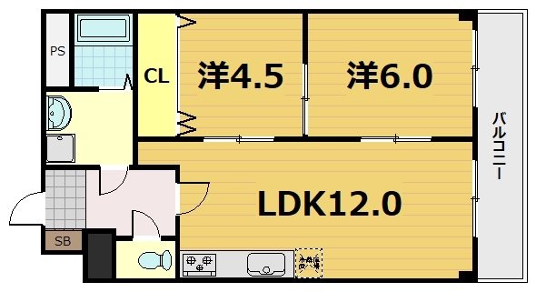 第2長栄マンション 間取り