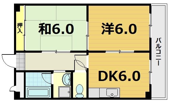 山治ハイツ 間取り