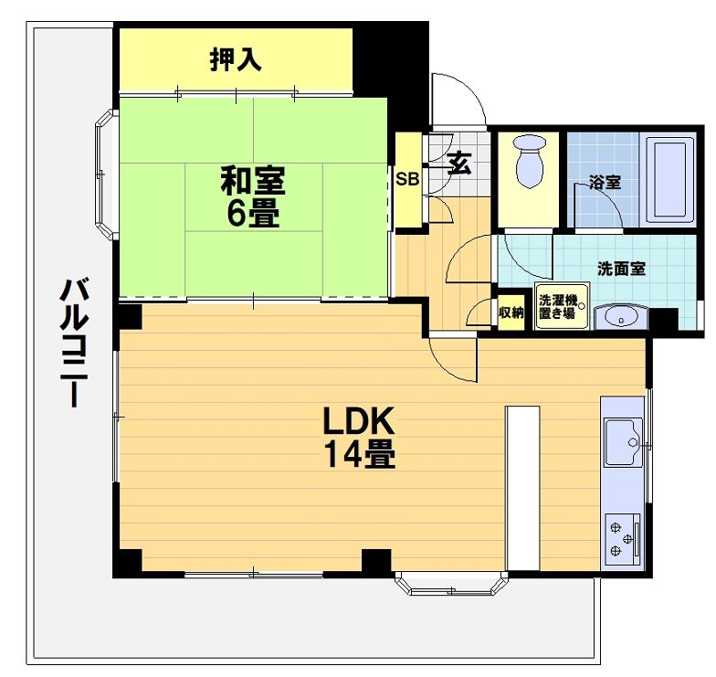 Grand View 嵐山 間取り