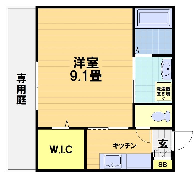 ヴィラージュ桂 間取り